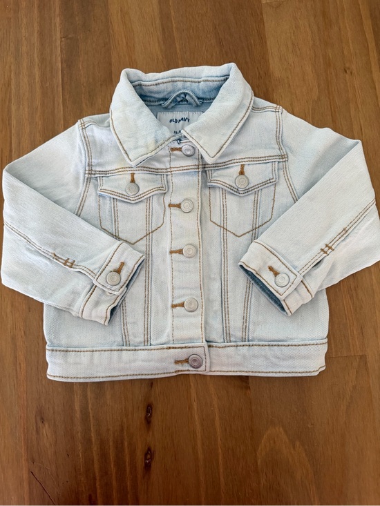Old Navy Other - Old Navy Pale Blue Denim Jacket for Kids Size 12-18M